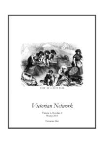 Victorian Network Volume 6, Number 2 Winter 2015 Victorian Dirt  ©Victorian Network