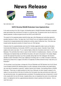News Release Maritime Command Northwood www.manw.nato.int