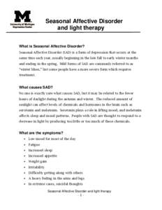 Microsoft Word - UMHS S.A.D. and light therapy.doc