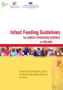 Infant Feeding Guidelines for Direct Provision Centres In Ireland  Treoirlínte Chothaithe Leanaí