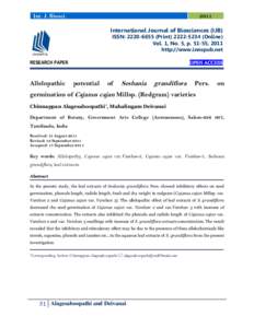 Int. J. BiosciInternational Journal of Biosciences (IJB)  ISSN: PrintOnline)