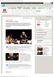 Dirigent Simon Rattle: 2018 ist Schluss in Berlin | Leporello | BR-KLASSIK | Radio | BR.de