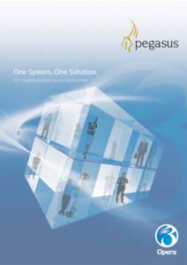 One System. One Solution. Full integration across your entire business Pegasus: always improving the way you work Pegasus has been one of the UK’s leading suppliers of financial, payroll and business software solution