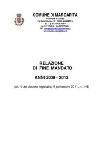 Microsoft Word - Relazione_2009_2013.rtf