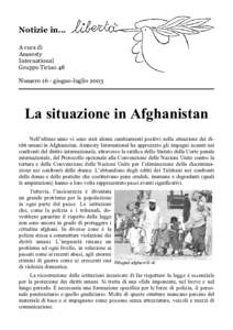 Notizie in... A cura di Amnesty International Gruppo Ticino 48 Figura Error!