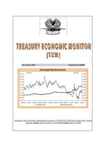Microsoft WordDecember Quarter Treasury Economic Monitor _Finalfor Print_