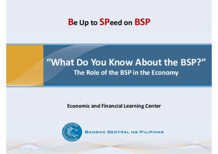 PPT_Role of BSP [Compatibility Mode]