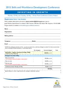 Microsoft Word - Registration Form (Word)