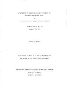APPLICATIONS OF MULTIPROCESS MODELS FOR MEMORY TO CONTINUOUS RECOGNITION TASKS by R. D. Freund, G. R. Loftus, and R. C. Atkinson  TECHNICAL REPORT NO. 138