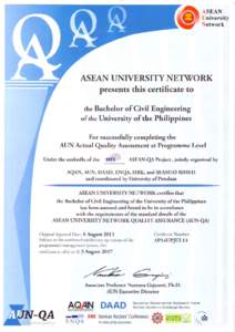 ASEAN University Network ASEANUNTVERSITYNET\UTIO RK