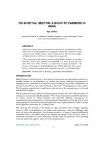 Marketing / Agriculture in India / Economy of India / Land management / Wholesale marketing / Post-harvest losses / Business / Retailing in India / Food industry / Agriculture
