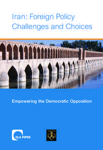 Iran: Foreign Policy Challenges and Choices