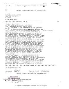 Cable to Kissinger #069, April 25, 1973