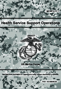 USMC  MCWP[removed]Health Service Support Operations