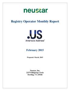 Monthly Report for March 2003