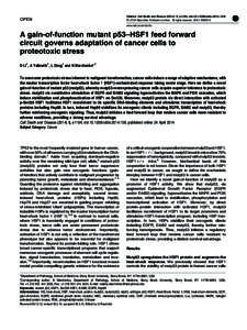OPEN  Citation: Cell Death and Disease[removed], e1194; doi:[removed]cddis[removed] & 2014 Macmillan Publishers Limited All rights reserved[removed]www.nature.com/cddis