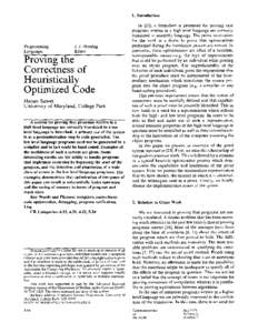 I. Introduction  Programming Languages  J.J. Homing
