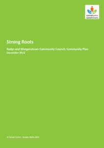 Strong Roots Radyr and Morganstown Community Council: Community Plan December 2012 © Cynnal Cymru - Sustain Wales 2012