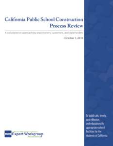 CA Public School Construction Process