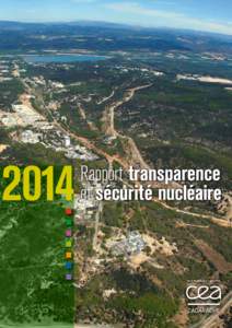 2014  Rapport transparence et sécurité nucléaire  Sommaire