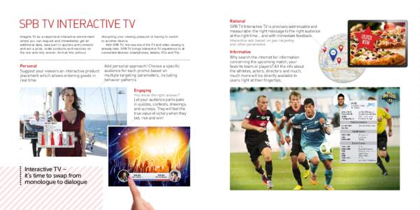 Television technology / Mobile software / SPB TV / Interactive television