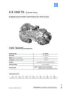 6 S 1000 TO  ZF-Ecolite (Truck)