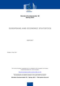 Microsoft Word - ReportEuropeansEconomicStatistics_EB833COMMstandard_EN_final.doc