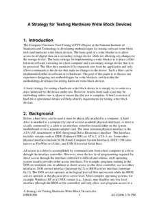 Microsoft Word - A Strategy for Testing Hardware Write Block Devices.doc