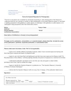 Microsoft WordPhotography Form Special Requests.doc