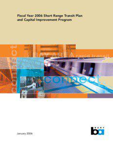 Fiscal Year 2006 Short Range Transit Plan and Capital Improvement Program