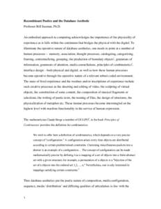 Anti-psychiatry / Aesthetics / Humanities / Knowledge / Psychoanalytic theory / Rhizome / Deterritorialization / Poetry / Laserdisc / Philosophy / Félix Guattari / Gilles Deleuze