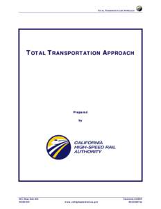 Chapter 5: A Total Transportation Approach