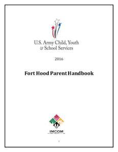 2016  Fort Hood Parent Handbook 1
