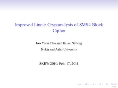 Improved Linear Cryptanalysis of SMS4 Block Cipher