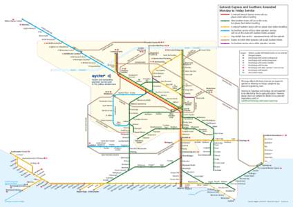 Metropolitan centres of London / Croydon / Transport in Brighton and Hove / SNCF / Train operating companies / London Borough of Croydon / Tramlink / Southern / Thameslink / London Borough of Sutton / Sutton /  London / Mitcham Junction station