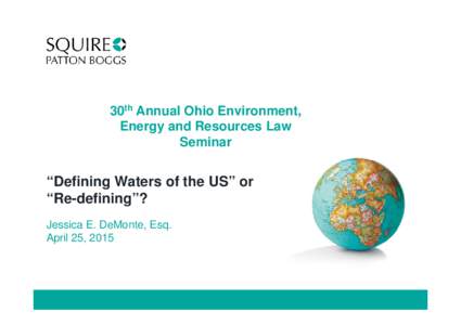 Microsoft PowerPoint - Defining Waters of the US.ppt [Compatibility Mode]