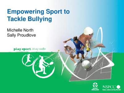 Empowering Sport to Tackle Bullying Michelle North Sally Proudlove  Minimise