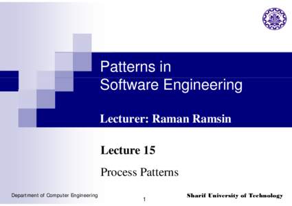 Microsoft PowerPoint - Patterns-in-Software-Engineering_Lecture