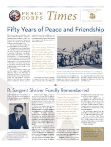 peace corps Times  Commemorative Edition