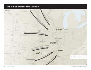 WILLISTON  THE MID CONTINENT MARKET MAP BILLINGS  gin
