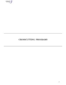 CROSSCUTTING PROGRAMS  17 3. HOMELAND SECURITY FUNDING ANALYSIS Since the terrorist attacks of September 11, 2001,