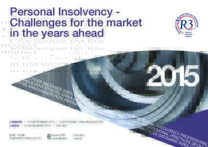 Personal Insolvency Challenges for the market in the years aheadOFE