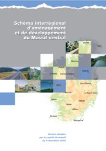 Schéma interrégional d’aménagement et de développement du Massif central Avallon Dijon