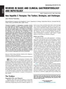 New Hepatitis C Therapies: The Toolbox, Strategies, and Challenges