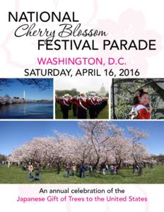 NATIONAL  Cherry Blossom FESTIVAL PARADE