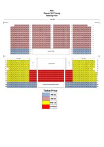 AM I Dewan Sri Pinang Seating Plan STAGE AREA  EXITStage R