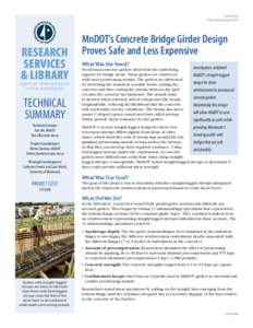 MnDOT’s Concrete Bridge Girder Design Proves Safe and Less Expensive