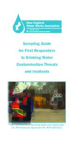 Water Security Handbook: Planning for and Responding to Drinking Water Contamination Threats and Incidents