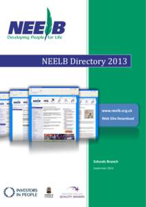 NEELB Directorywww.neelb.org.uk Web Site Download  Schools Branch