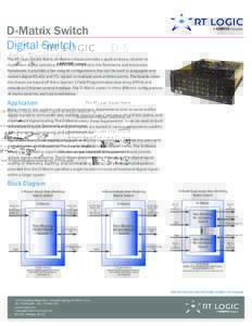 RS-422 / Crossbar switch / Switch / Electronic engineering / Electronics / Electromagnetism / Logic families / Digital electronics / Integrated circuits